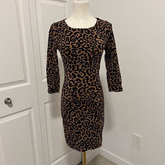 Guess Cheetah Print Women's Dress - Picture 3 of 5